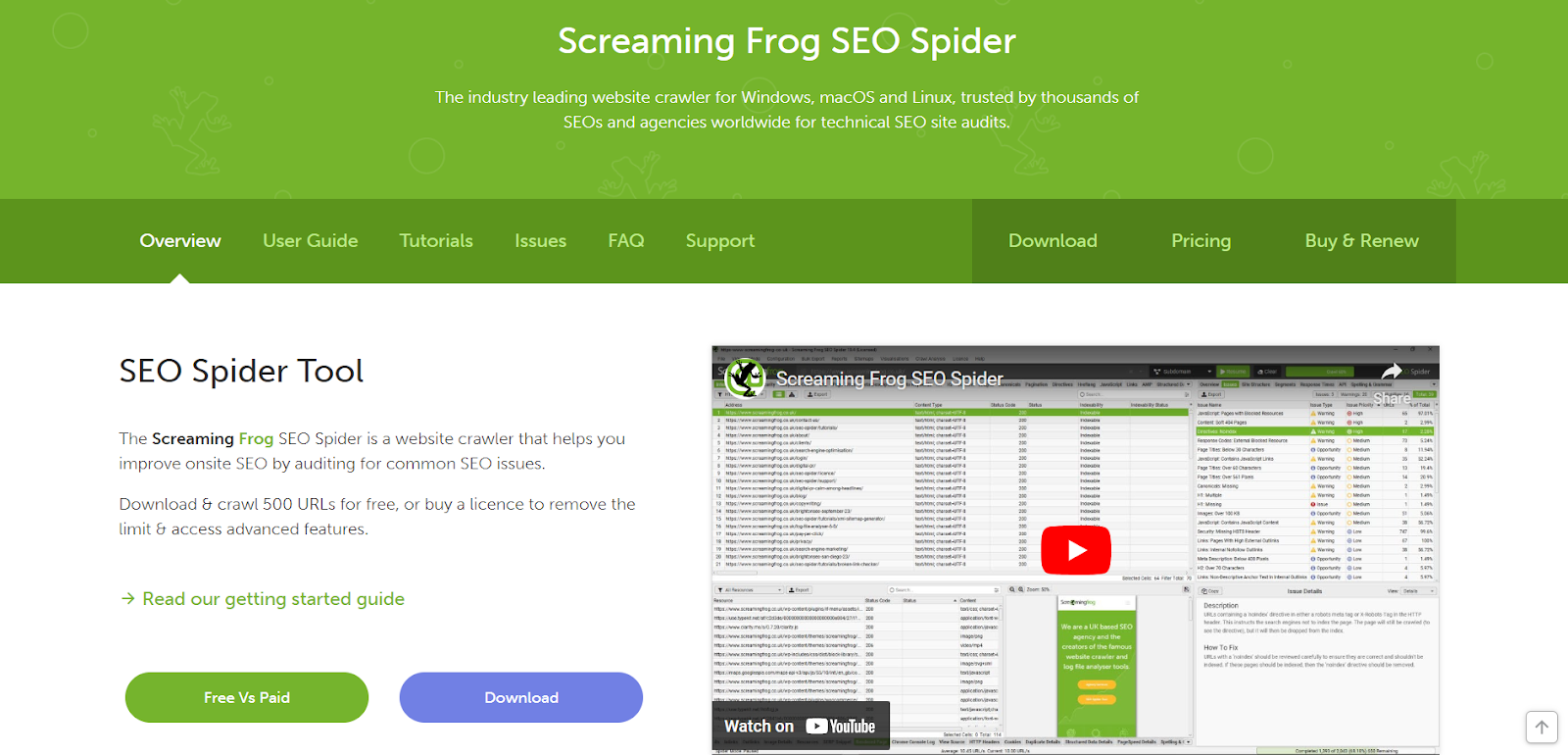 Screaming Frog